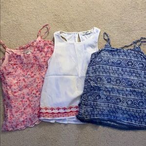 Abercrombie kids size 9/10 tank tops